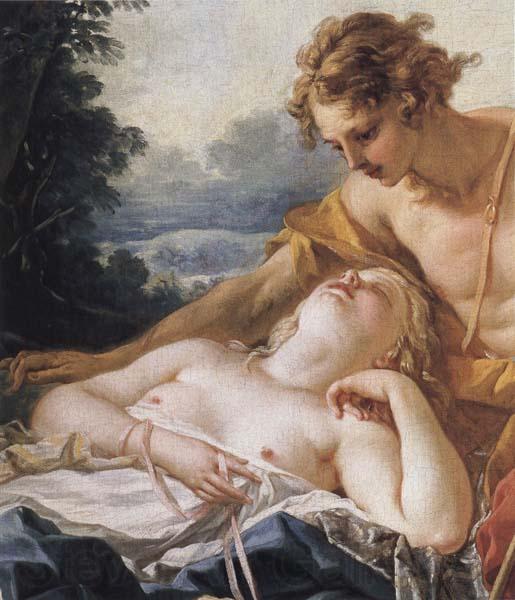 Francois Boucher Details of Daphnis and Chloe Germany oil painting art
